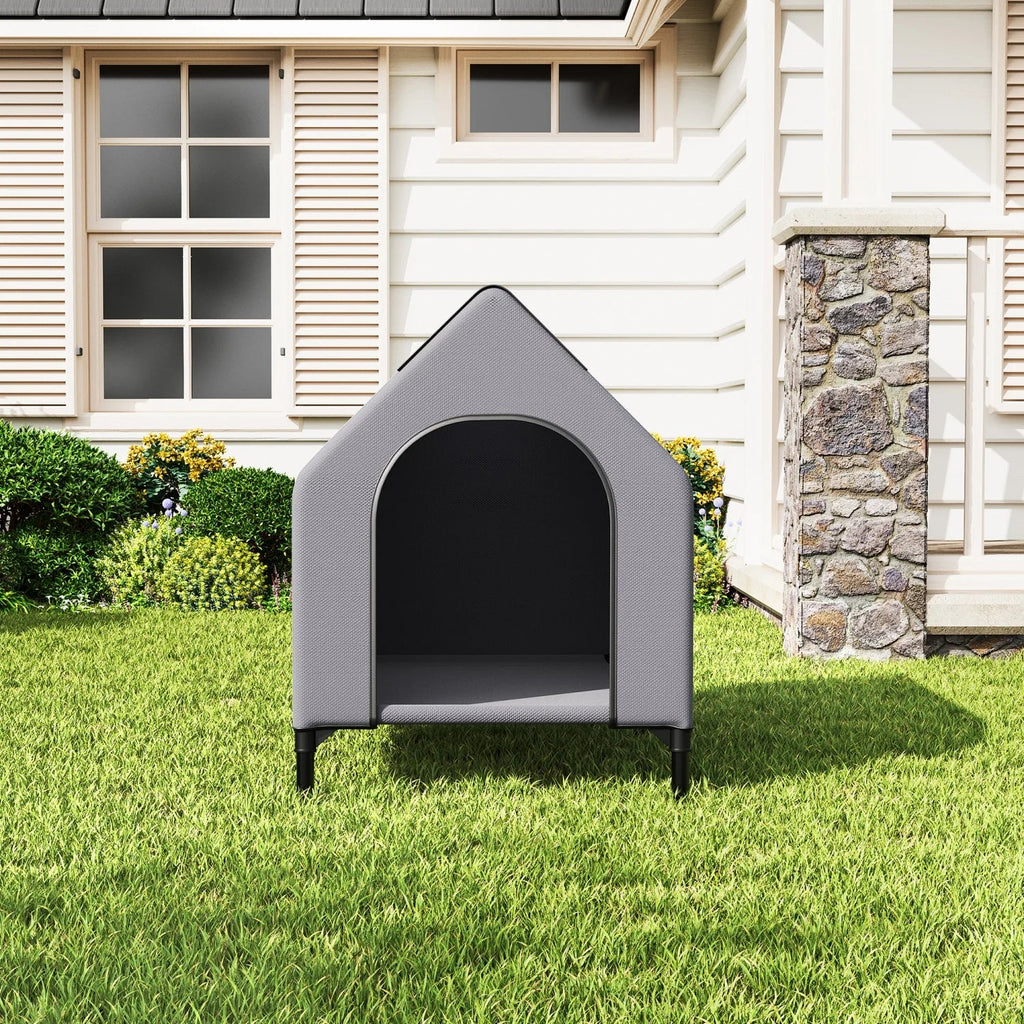 Elevated Dog House with Canopy — product view 7