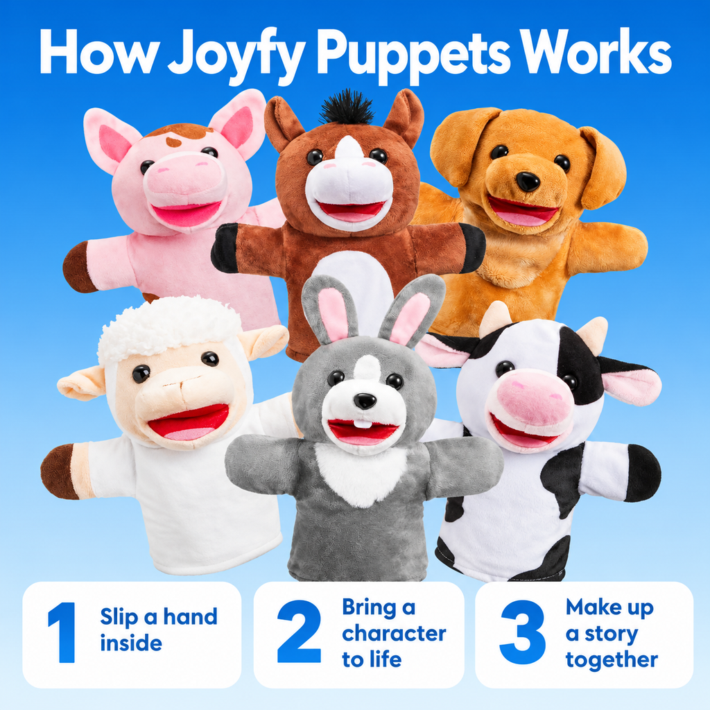 Joyfy Puppets — how to use