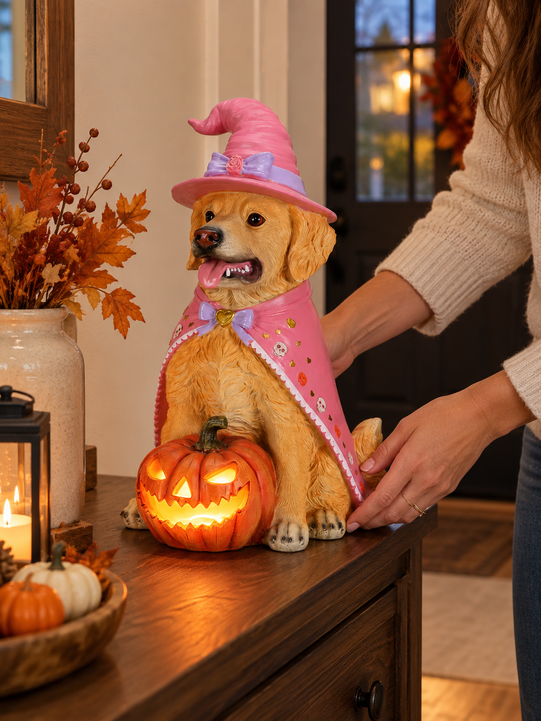Retriever Statue